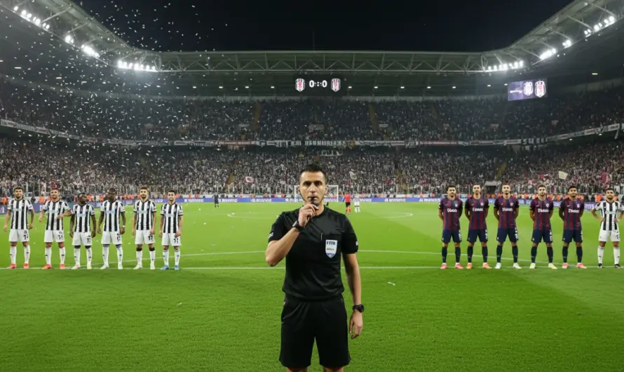 Dev Derbiye Genç Hakem: Beşiktaş-Trabzon Hattında Düdük Çakır’da