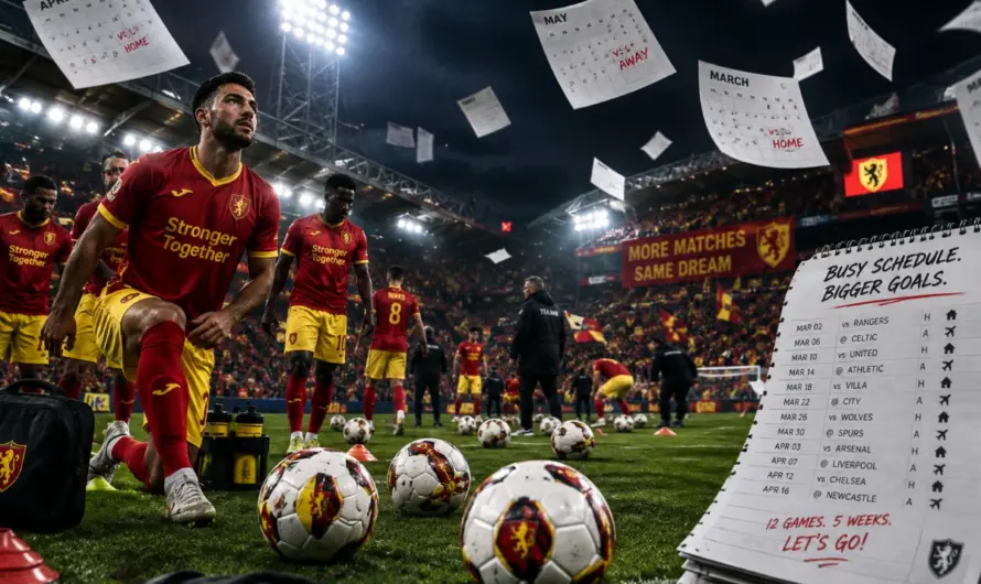 Galatasaray’ın Sezon Kaderini Çizecek 30 Günlük Fikstür Maratonu