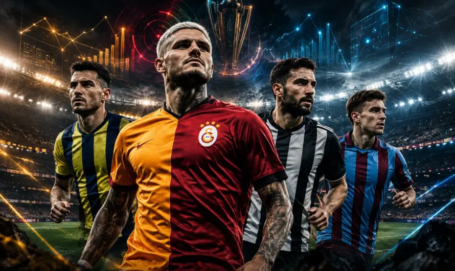 Süper Lig’de Şampiyonluk Dengeleri Bozuldu: Güncel Tahmin Analizi