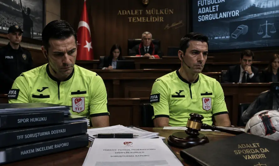 Süper Lig Hakemi Yasin Kol ve Göktuğ Hazar Erel İçin Tutuklama İstemi